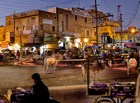 Bikaner - an active street corner